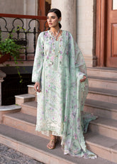 3-PC Unstitched Embroidered Lawn Bloom By Saira Shakira | CELESTIAL BREEZE 5 B